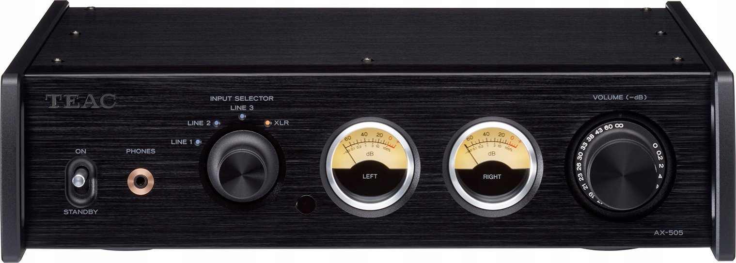 фото Інтегральний підсилювач Teac AX-505 Black
