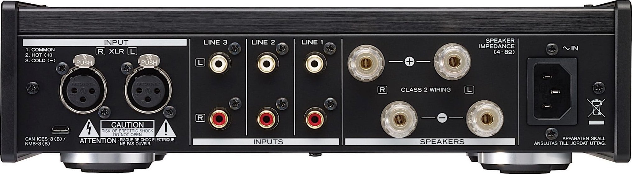 фото Інтегральний підсилювач Teac AX-505 Black