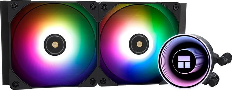 фото Водяне охолодження Thermalright Frozen Notte 240 Black ARGB