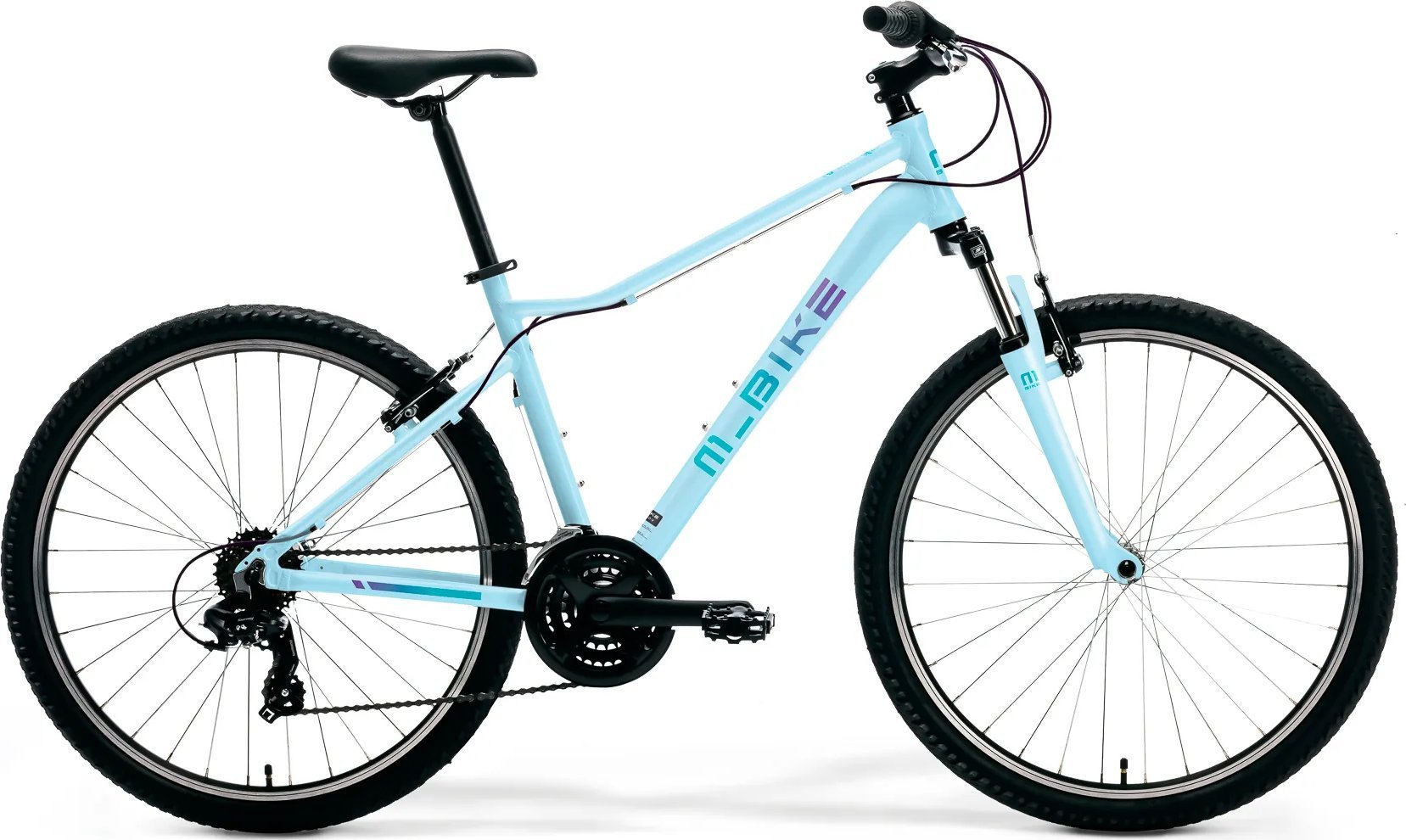 фото Дитячий двоколісний велосипед M-Bike TIN 26 10-V L Light Blue