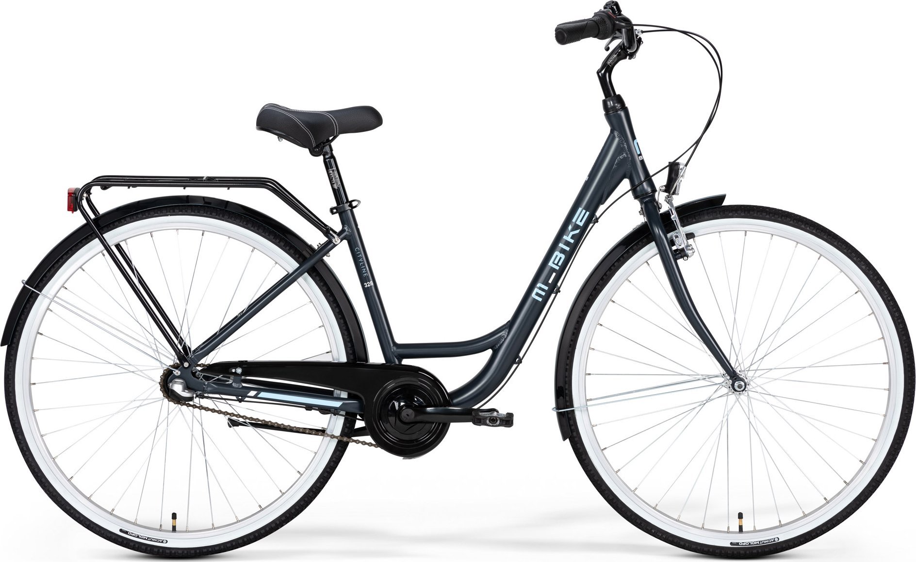 фото Велосипед міський M-Bike Cityline 328 28 M Gray Blue