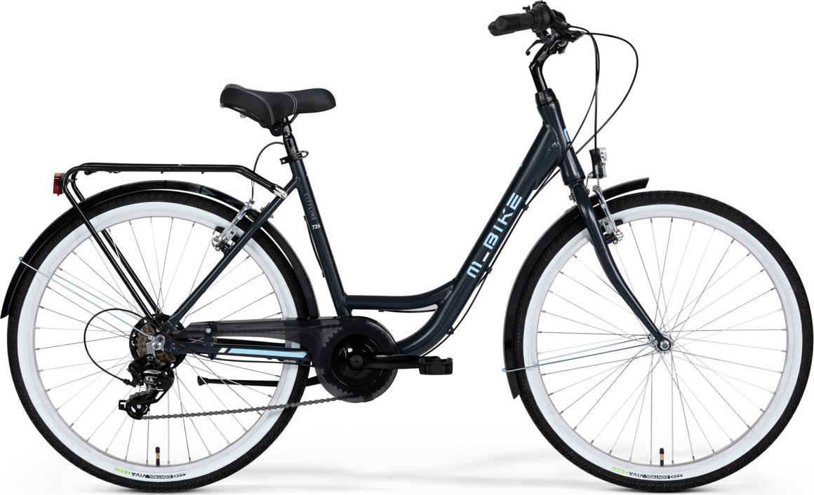 фото Велосипед міський M-Bike Cityline 726 26 S Gray Blue