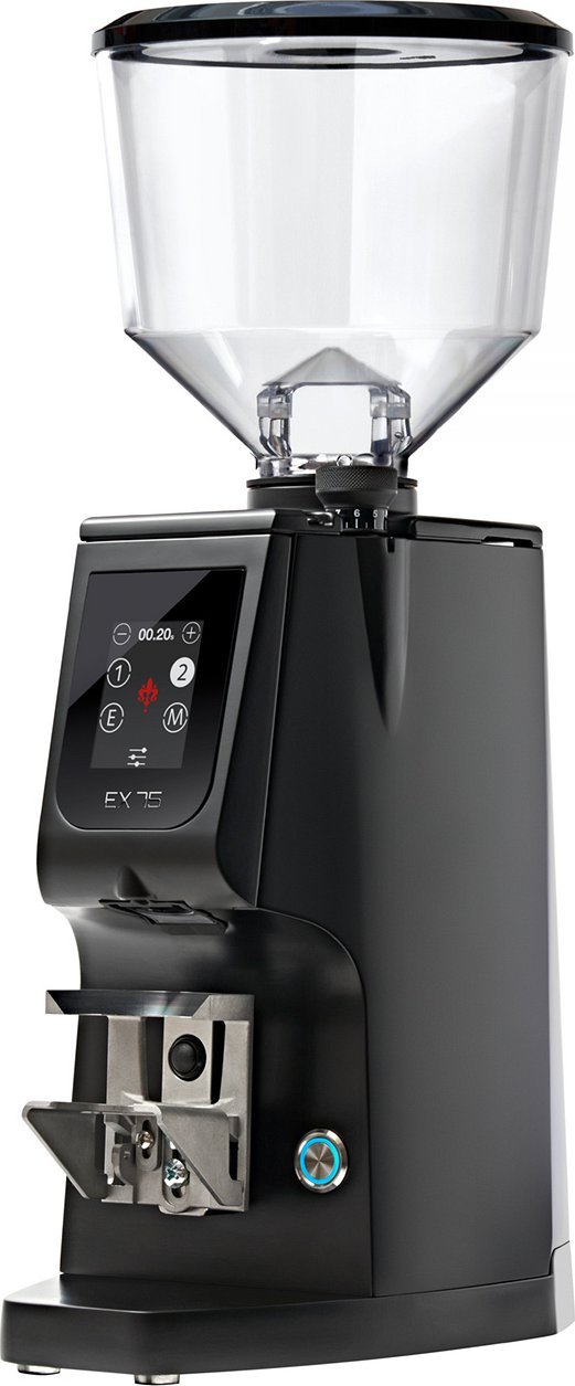фото Кавомолка електрична Eureka Atom Excellence 75 Black Matt