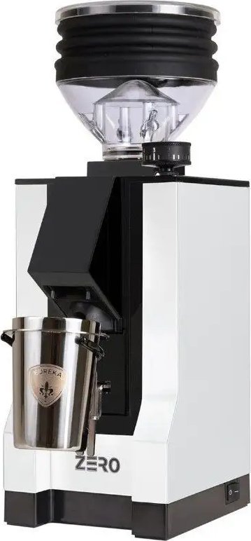 фото Кавомолка електрична Eureka Mignon Zero Matt Black 15BL White