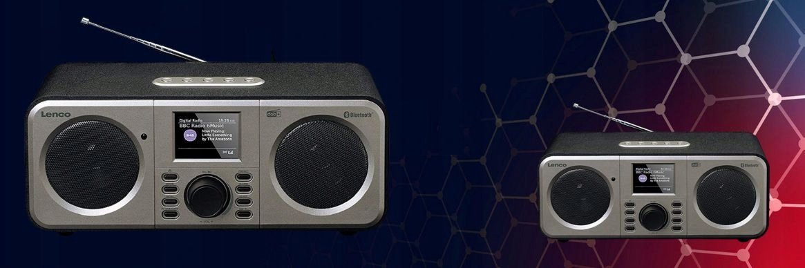 фото Радіоприймач Lenco DAR-030BK