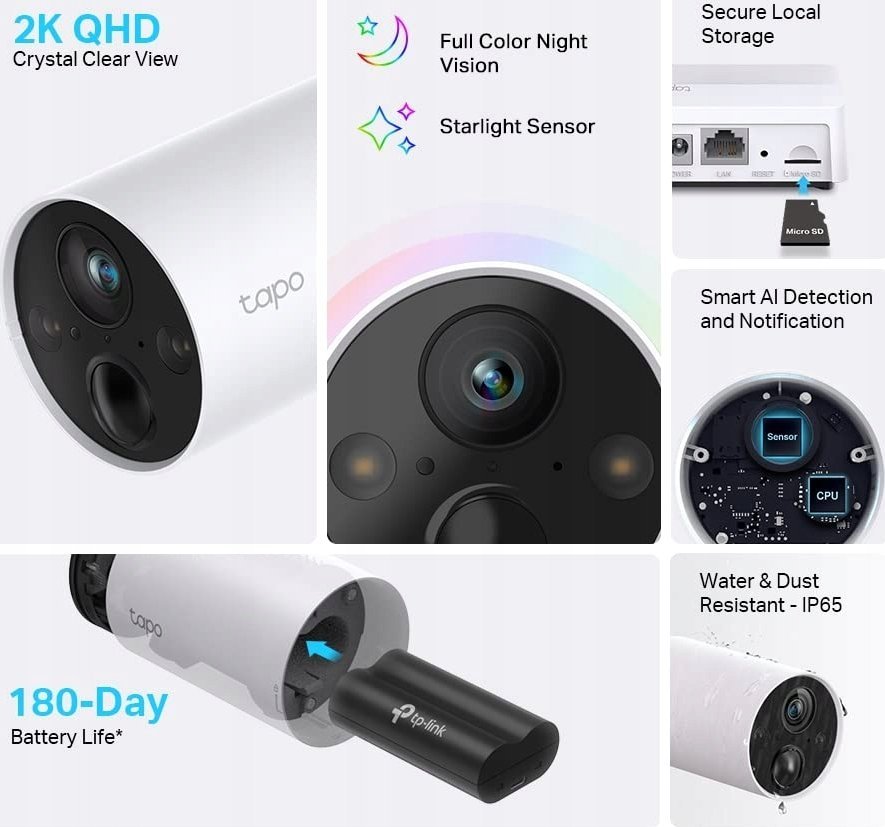 фото IP-камера відеоспостереження TP-Link Tapo C420S1