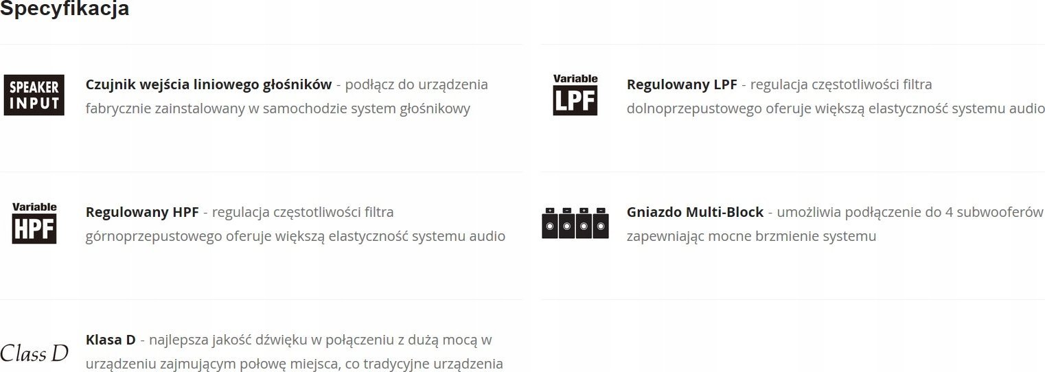 фото Автопідсилювач Pioneer GM-D8704