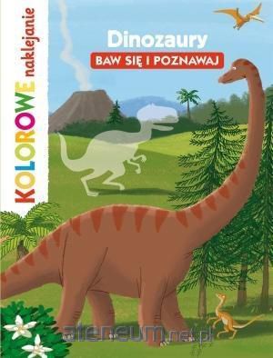 Olesiejuk Kolorowe naklejanie Dinozaury (185889)