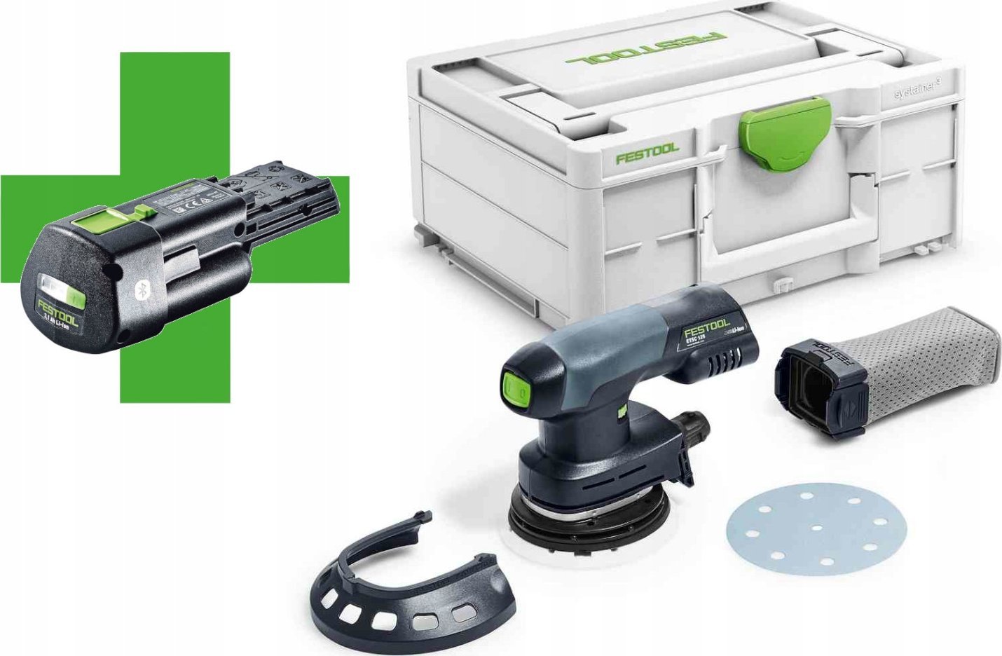 фото Вібраційна шліфмашина Festool ETSC 125-Basic-ERGO (577030)