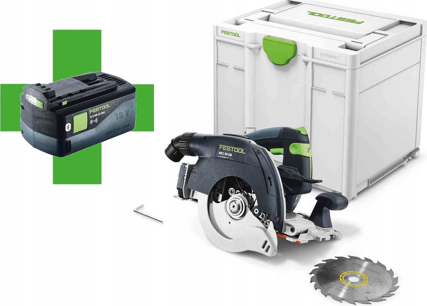 фото Монтажна пилка Festool HKC 55 EB-Basic (577034)