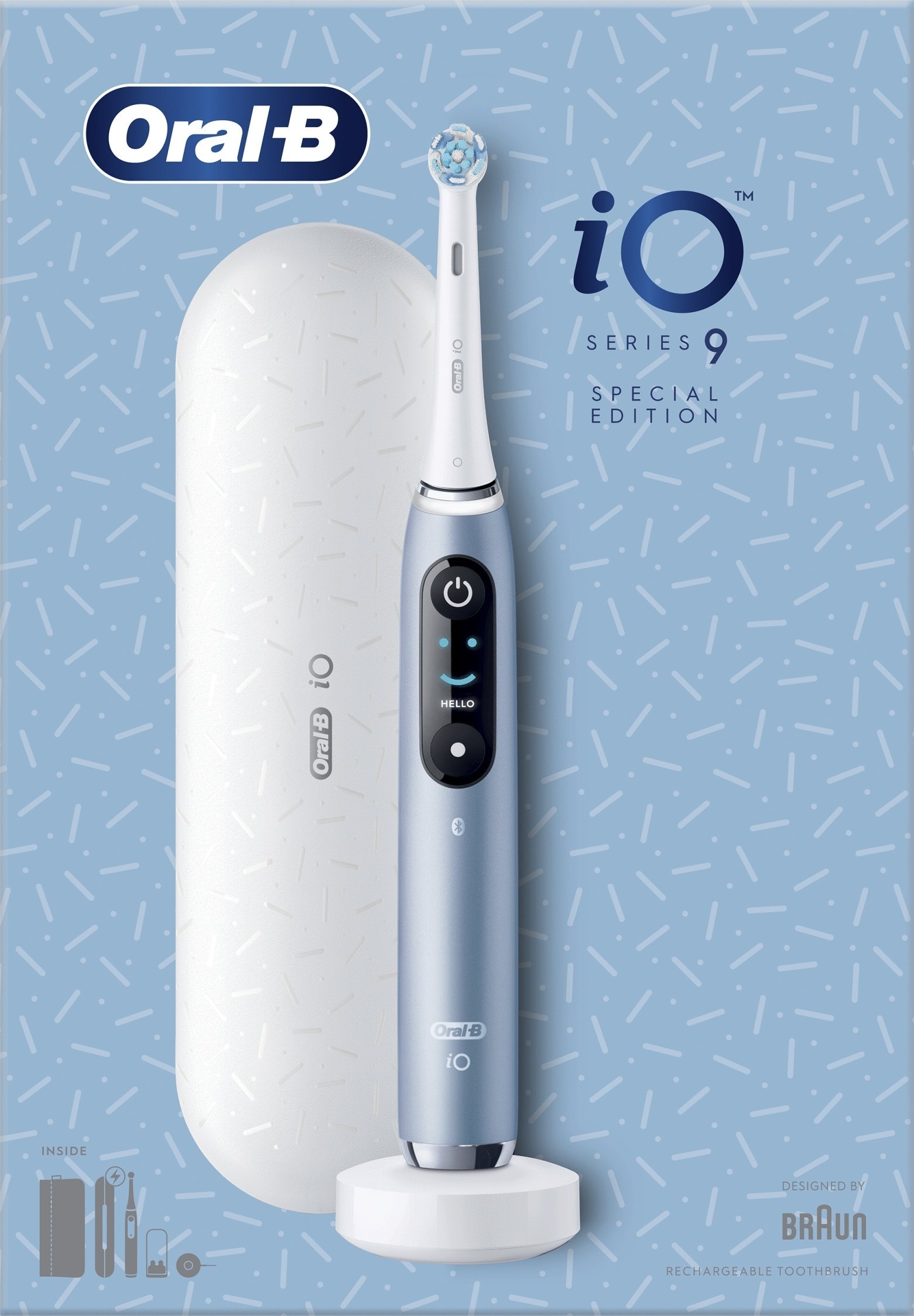 фото Електрична зубна щітка Oral-B iO Series 9 Special Edition Aqua Marine