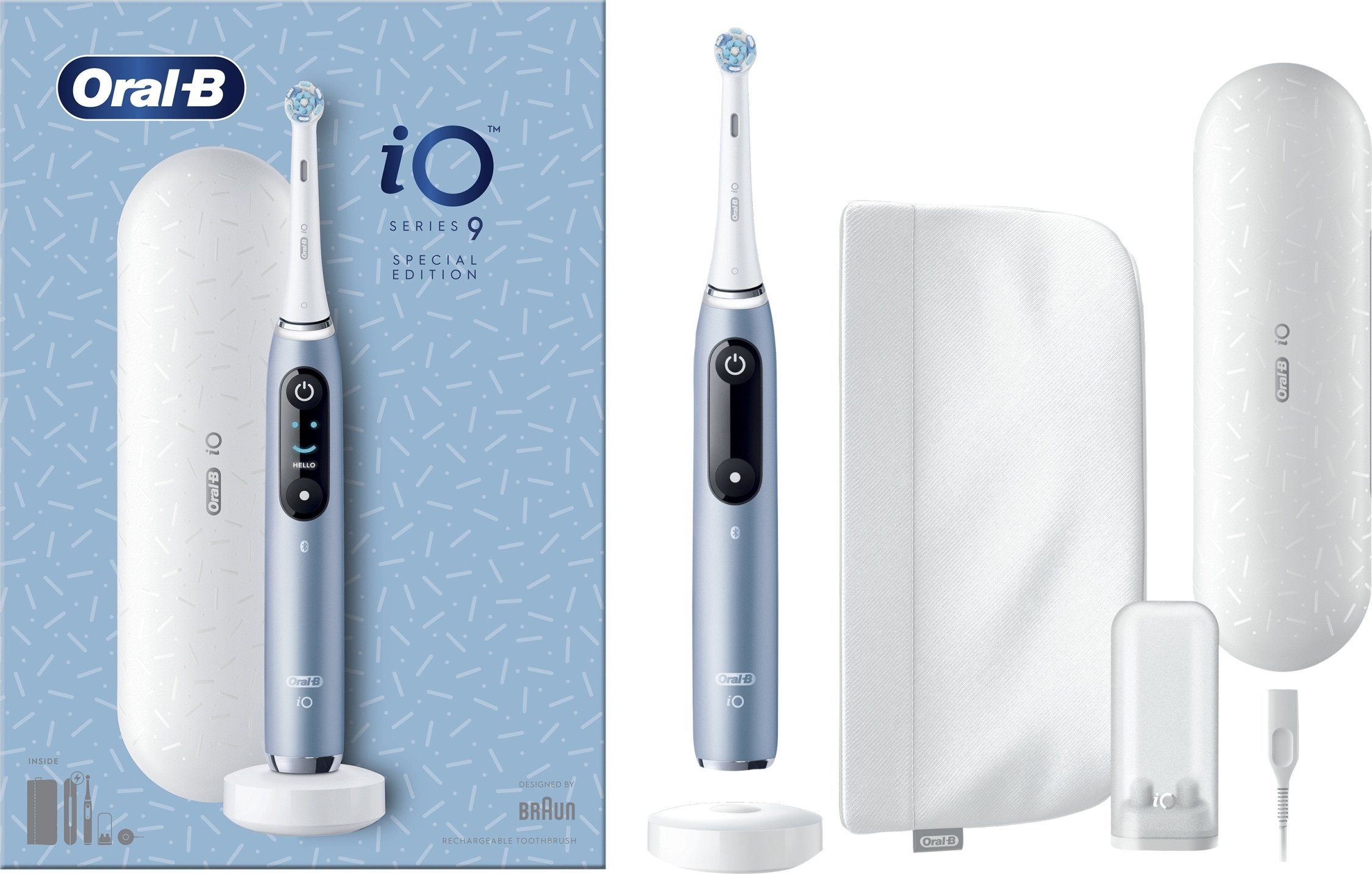 фото Електрична зубна щітка Oral-B iO Series 9 Special Edition Aqua Marine
