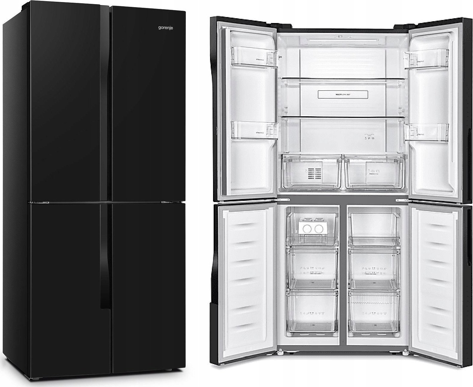 фото Холодильник з морозильною камерою Gorenje NRM818EMB