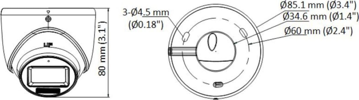фото IP-камера відеоспостереження Hikvision DS-2CE76K0T-LMFS (2.8mm)