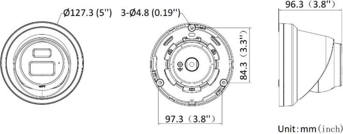 фото IP-камера відеоспостереження Hikvision DS-2CD2343G2-LI2U Black (2.8 мм)