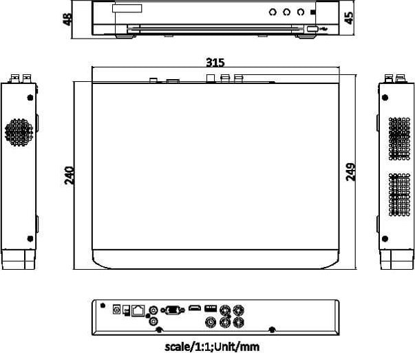 фото Mережевий відеореєстратор Hikvision IDS-7204HQHI-M1/XT