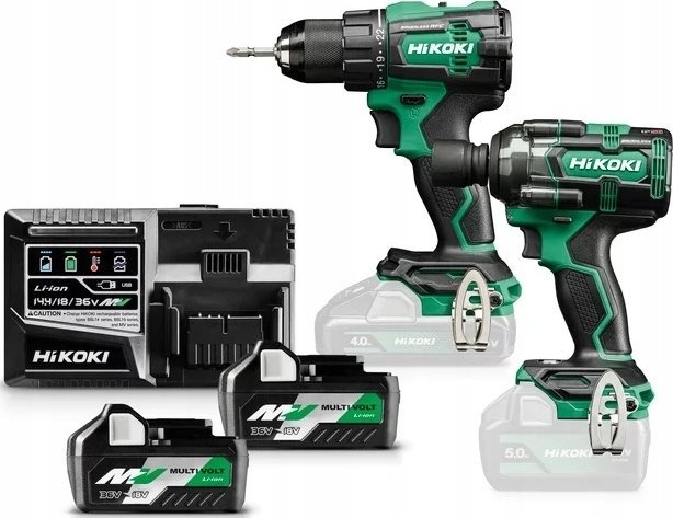 фото Набір інструментів Hikoki KC18DEWJZ