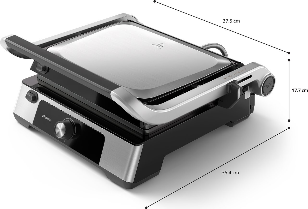 фото Електрогриль притискний Philips Series 5000 HD6301/90