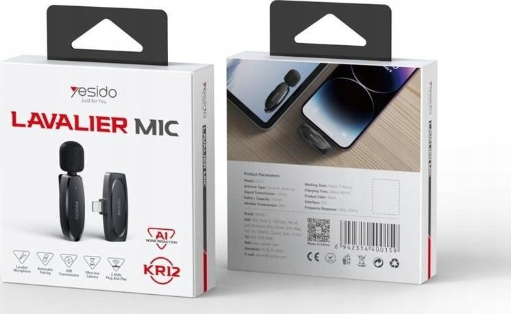 фото Накамерна радіосистема Yesido KR12