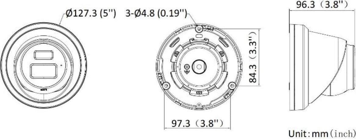 фото IP-камера відеоспостереження Hikvision DS-2CD2363G2-LI2U (2.8 мм)