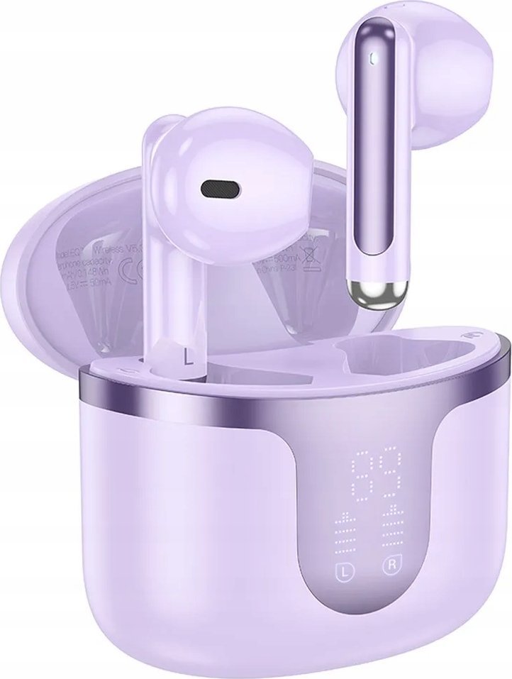 фото Навушники TWS Hoco EQ7 Purple (6942007617758)