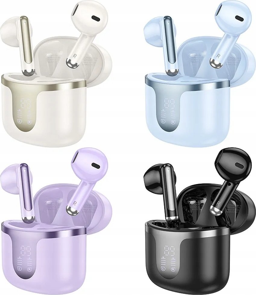 фото Навушники TWS Hoco EQ7 Purple (6942007617758)