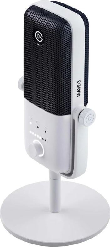 фото Микрофон для ПК/ для стриминга, подкастов Elgato Wave 3 Streaming White (10MAB9911)