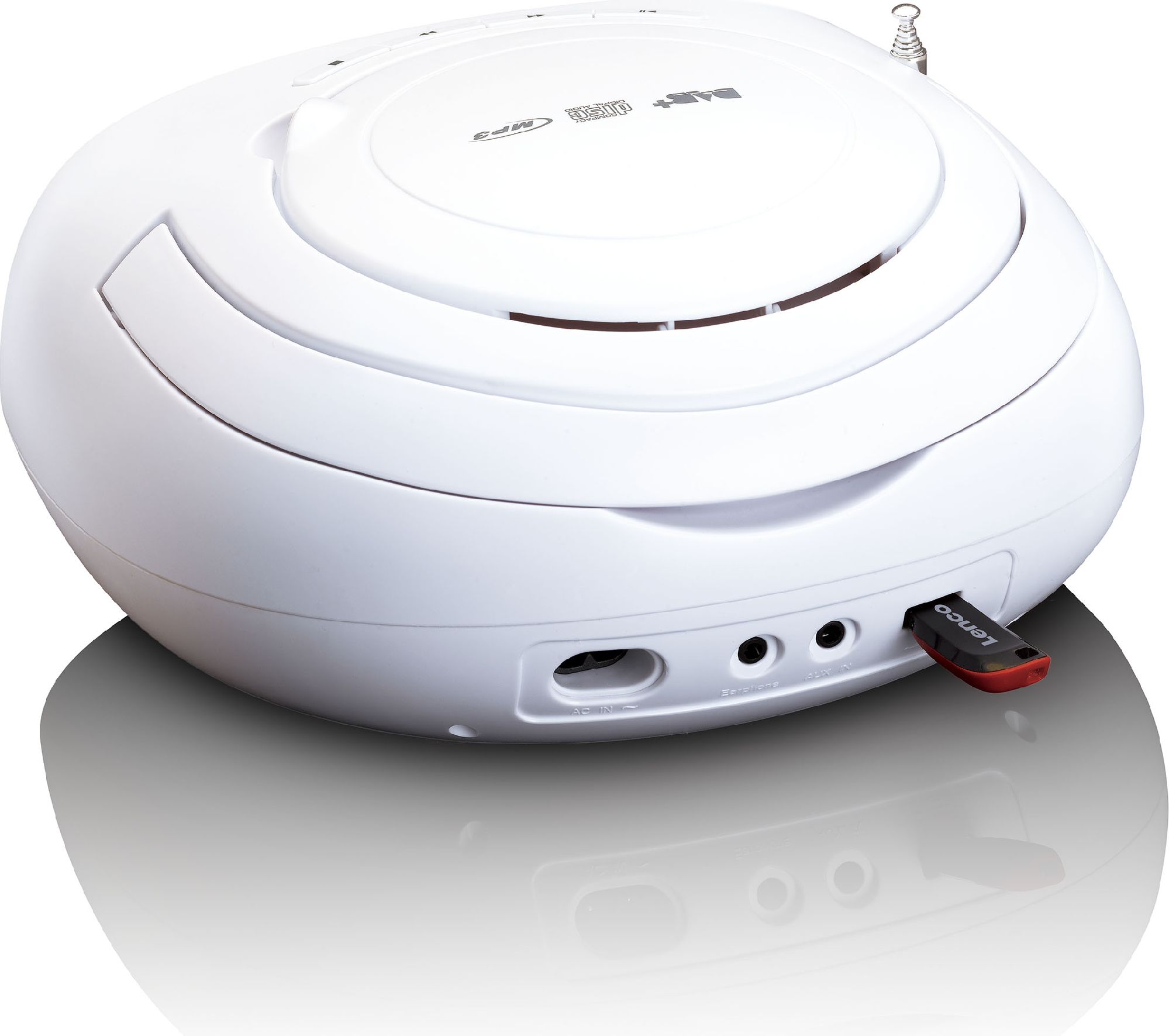 фото Радіоприймач Lenco SCD-69 White