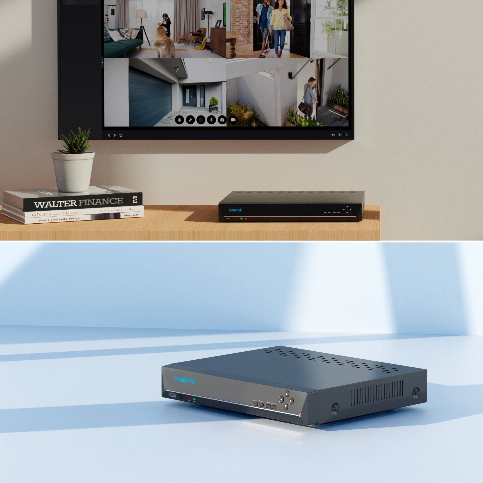 фото Мережевий відеореєстратор (NVR) Reolink NVS36