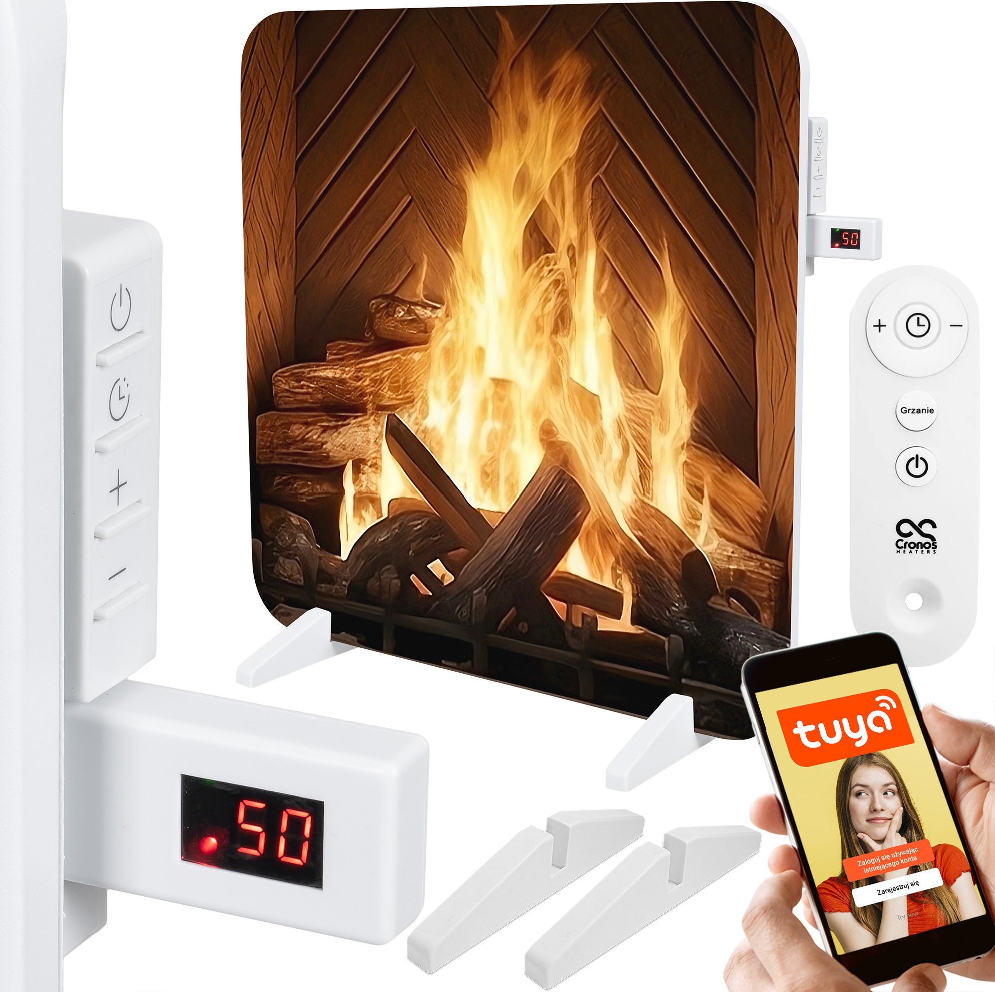 фото Обігрівач Cronos CR-500TWP