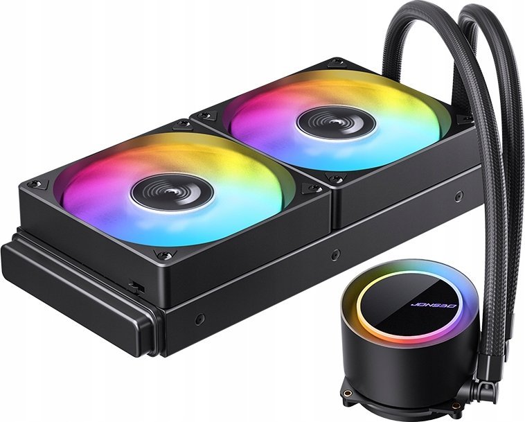 фото Водяне охолодження Jonsbo TG-240 Black