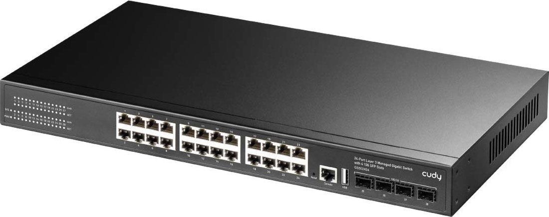 фото Комутатор керований Cudy GS5024S4