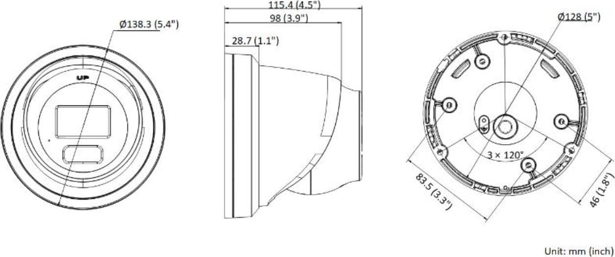 фото IP-камера відеоспостереження Hikvision DS-2CD2366G2H-IU (2.8 мм)
