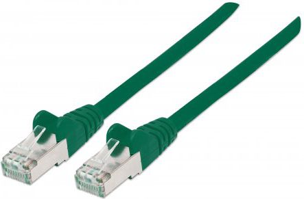 Intellinet Network Solutions Patchcord S/FTP, CAT7, 5m, zielony (740968)