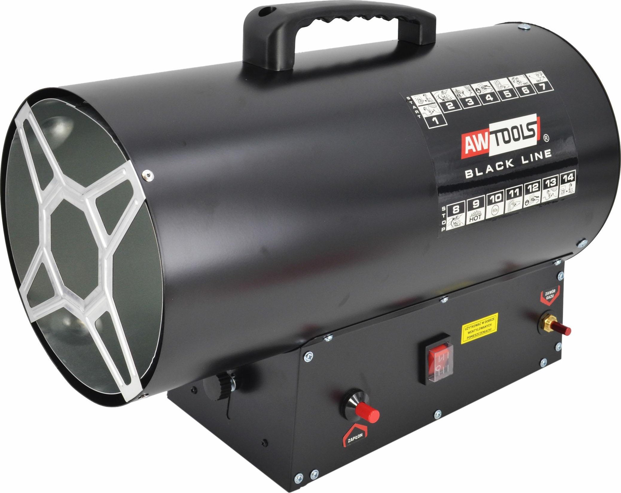 фото Теплова гармата AWTools AW85731BL