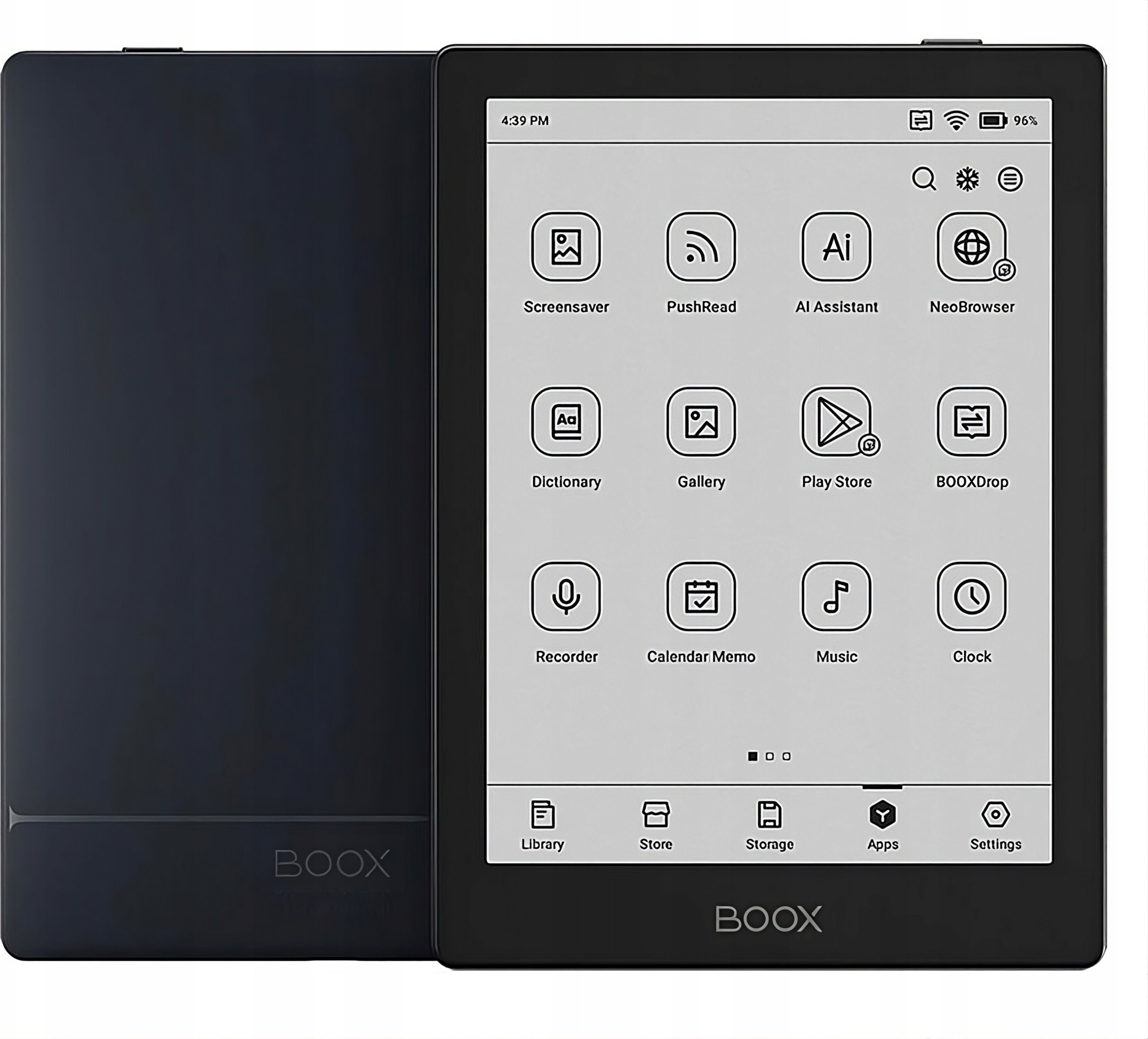 фото Електронна книга з підсвічуванням Onyx Boox Go 6 Carta 32 GB Black