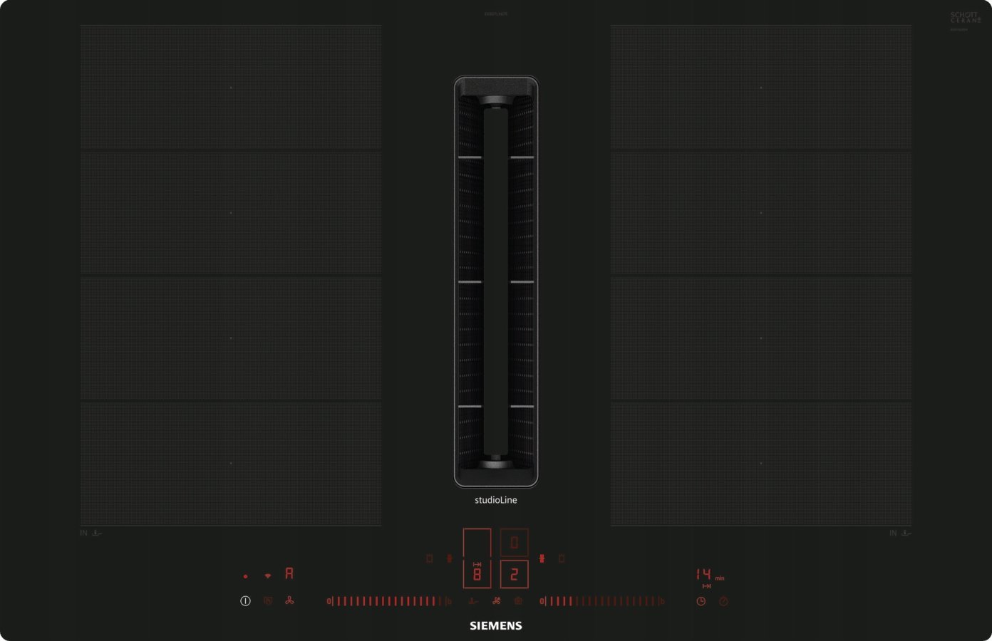 фото Індукційна варильна поверхня Siemens EX807LX57E