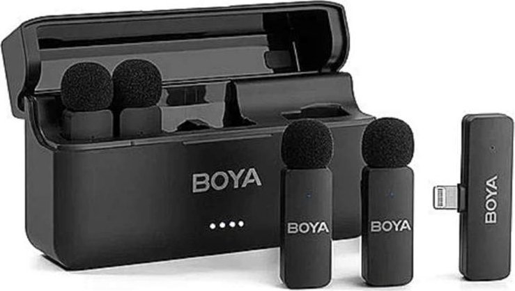 фото Микрофонная радиосистема для смартфона Boya BY-V4D Lightning