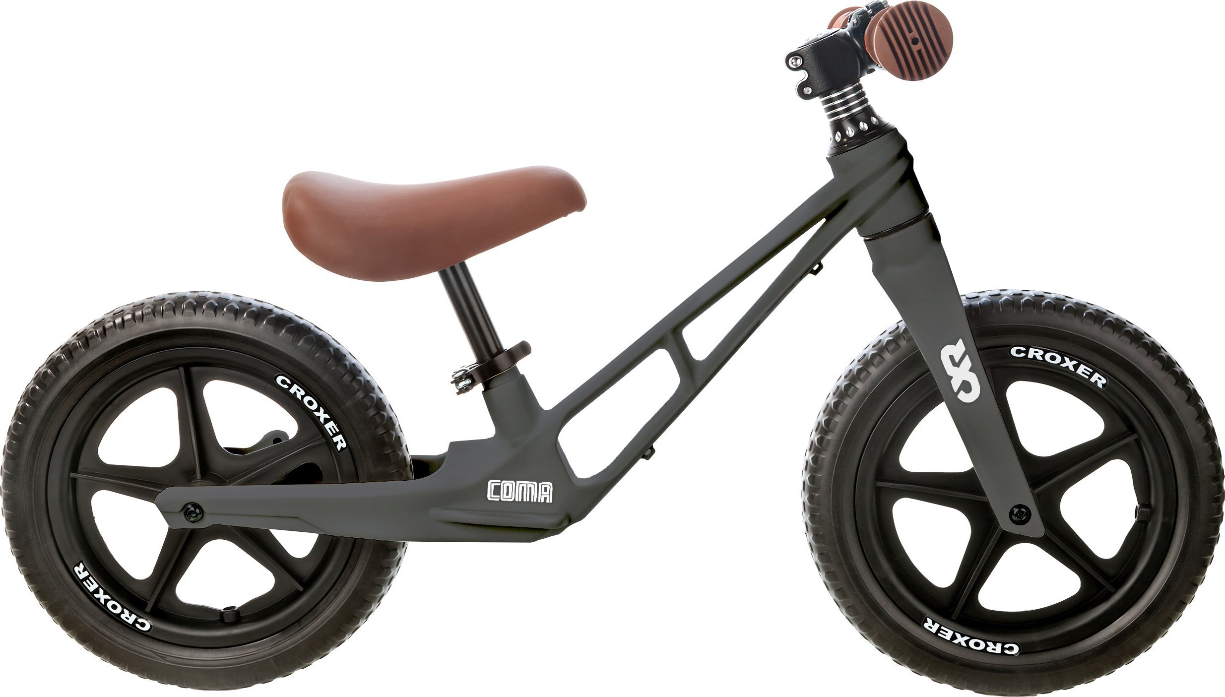 фото Дитячий двоколісний велосипед Croxer Coma Grey
