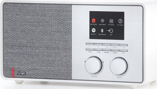 фото Радіоприймач Pinell Supersound 301 White
