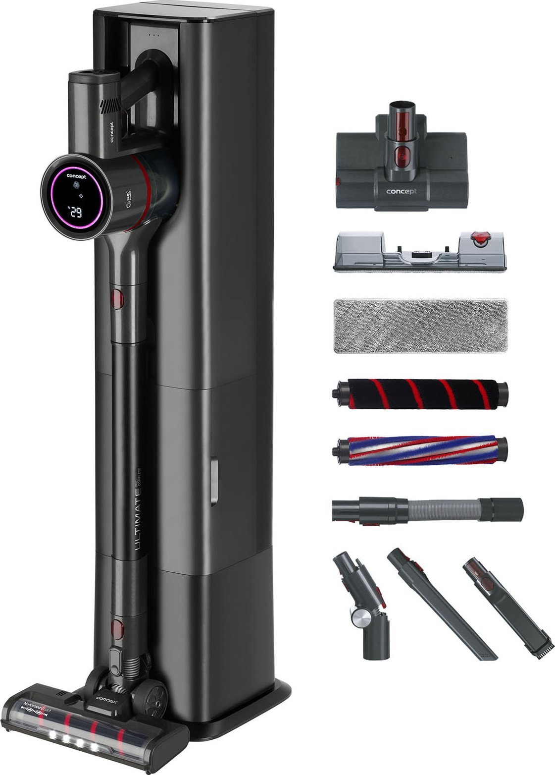 фото Вертикальний + ручний пилосос (2в1) Concept Ultimate Complete Pro VP6300