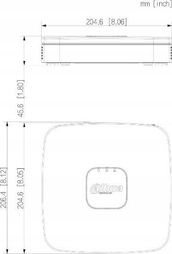 фото Мережевий відеореєстратор (NVR) Dahua Technology NVR4104-4KS3