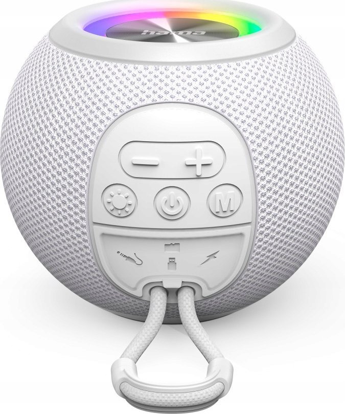 фото Портативна колонка Hama Ballshape 3.0 White