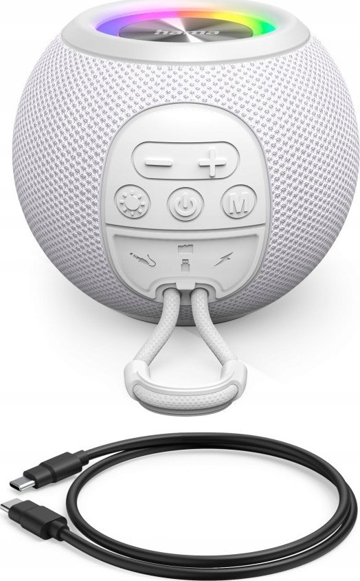 фото Портативна колонка Hama Ballshape 3.0 White