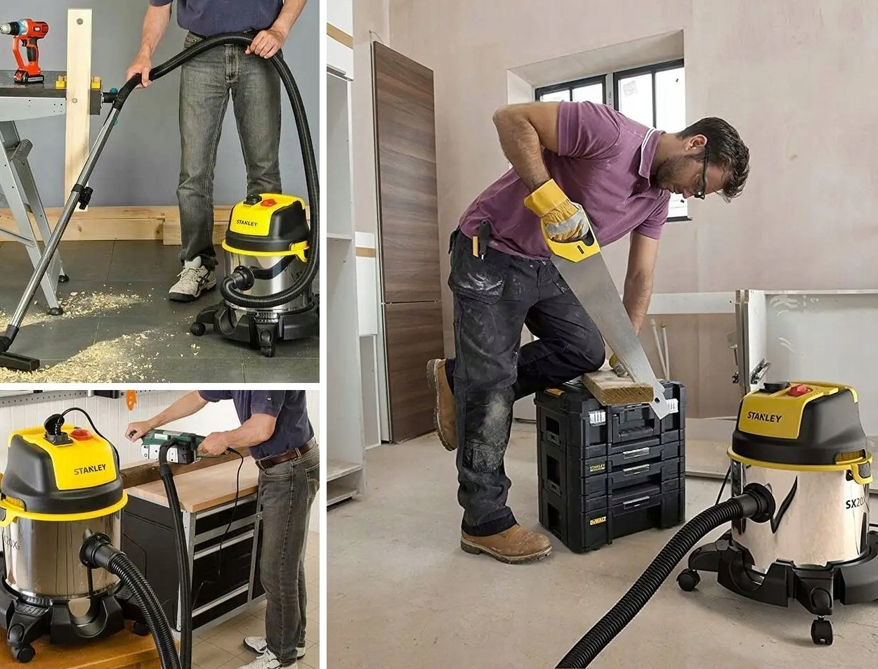 фото Будівельний пилосос Stanley SXVC20XTE