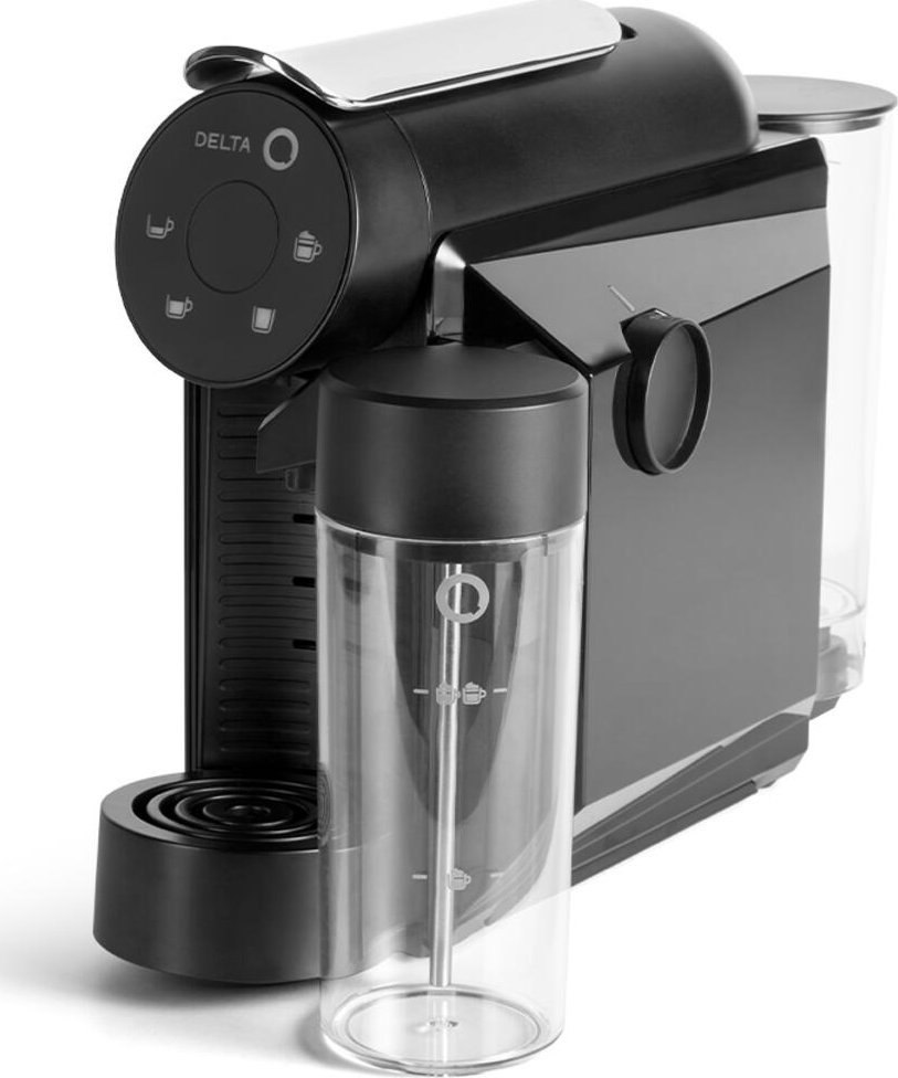 фото Капсульна кавоварка Delta Q Mini MilkQOOL Black