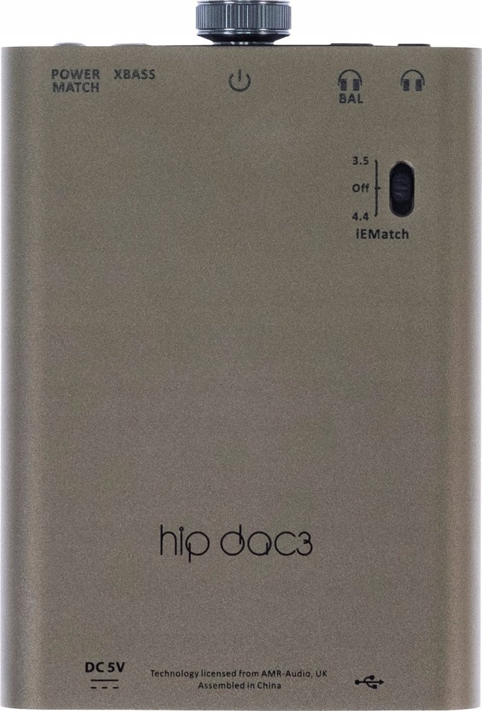 фото Стаціонарний підсилювач для навушників iFi Audio Hip dac 3