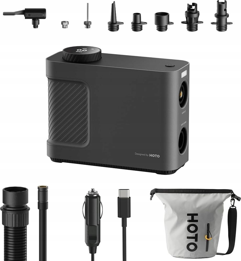 фото Автомобільний компресор (електричний) Hoto QWCQB002