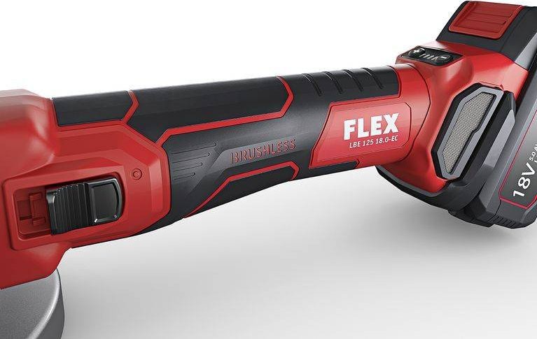 фото Болгарка (кутова шліфувальна) Flex LB 125 18.0-EC/5.0 Set