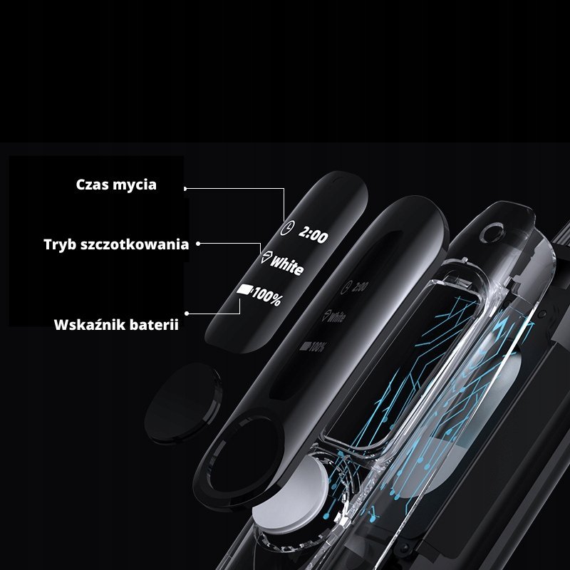 фото Електрична зубна щітка Nandme NX9000 B2 Black